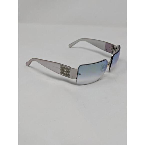 Rare Chanel- 4095-B Rainbow Abalone Shell Purple Gradiant Sunglasses-62-15-123 - Picture 1 of 15